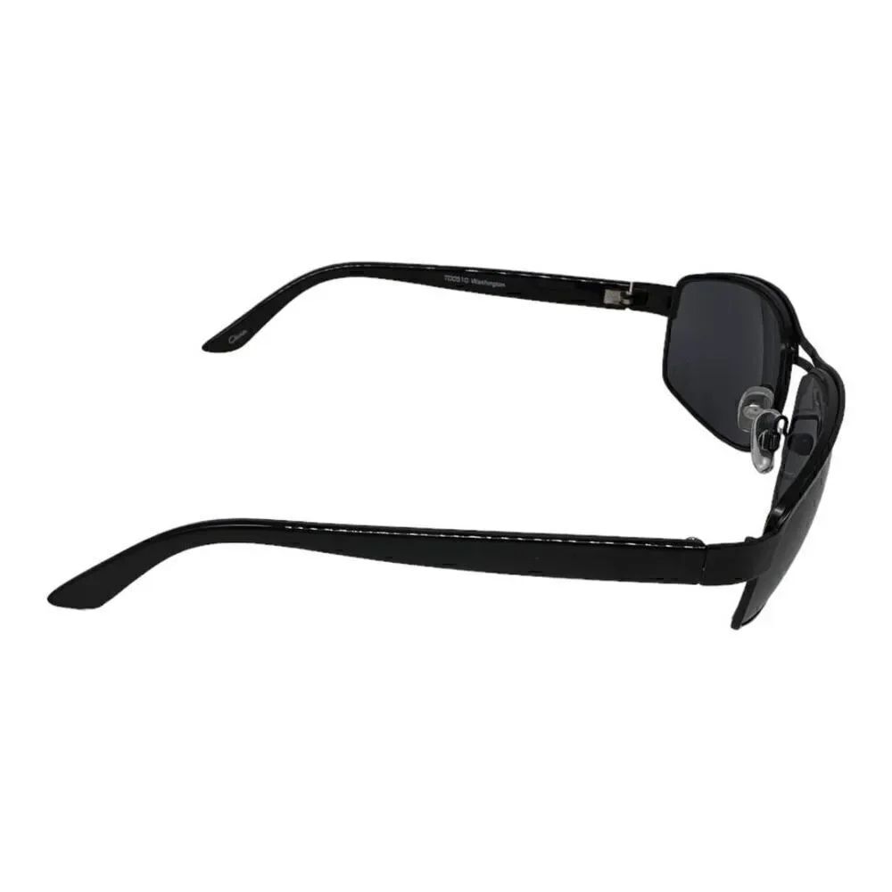 Foster Grant Black Sunglasses TD0510 Washington Wire Frame - Picture 9 of 11